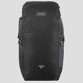 まおさん専用FORCLAZ Travel 100 40L ブラックバックパック Amazon.co.jp: FORCLAZ(フォルクラ) TRAVEL 100 バックパック 40L